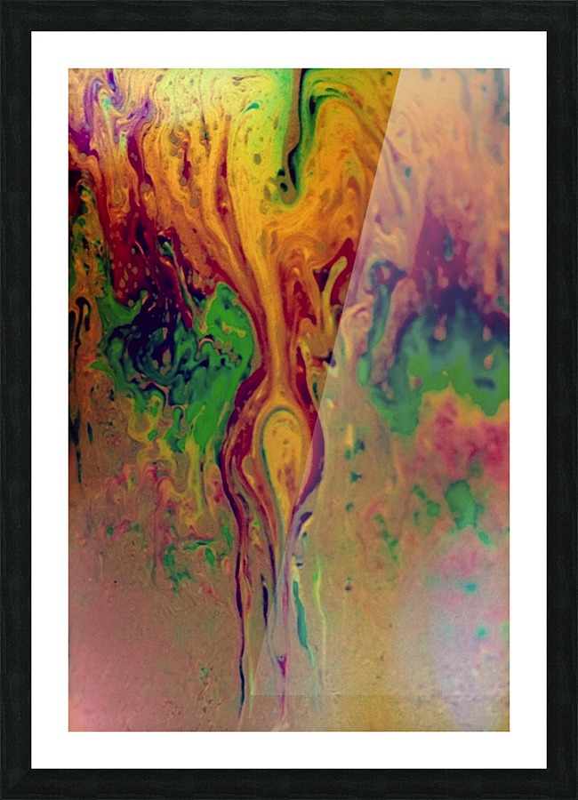 Bubbles Reimagined 5 Picture Frame print