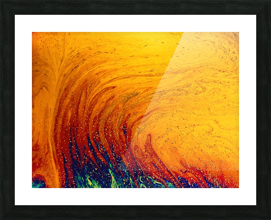 Bubbles Reimagined 4 Picture Frame print