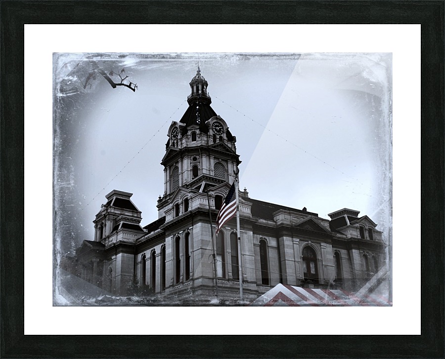 Courthouse awesome 2 Picture Frame print