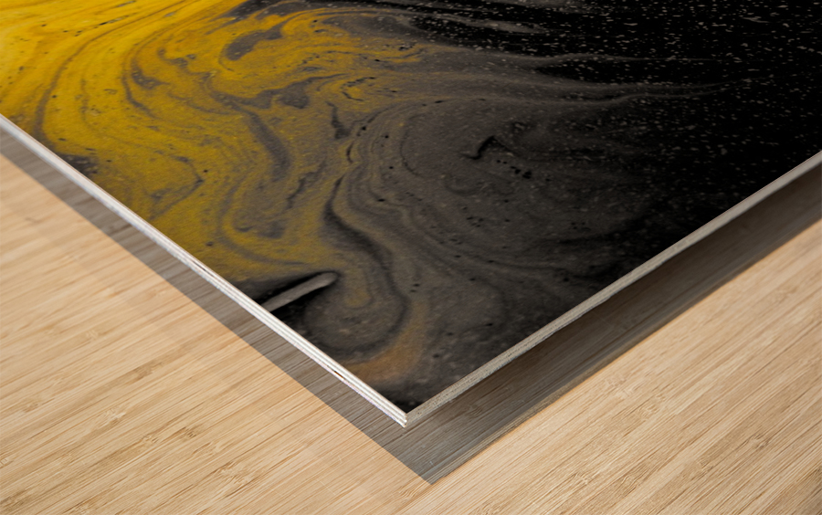 Bubbles Reimagined 29 Wood print