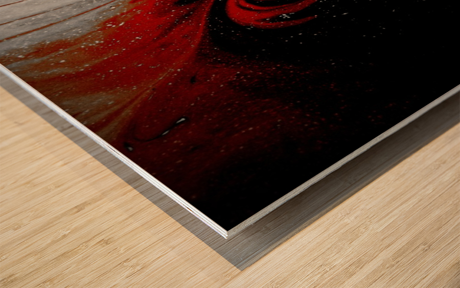 Bubbles Reimagined 20 Wood print