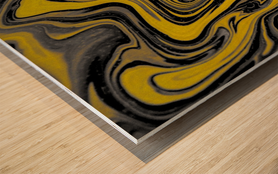 Bubbles Reimagined 18 Wood print