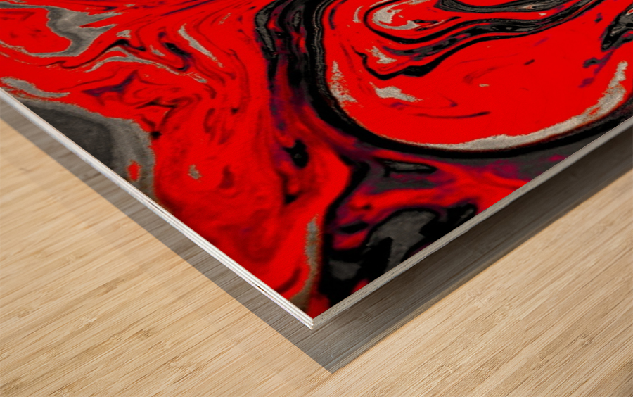 Bubbles Reimagined 13 Wood print
