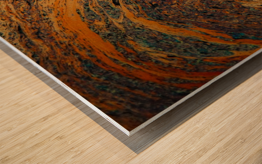Bubbles Reimagined 11 Wood print