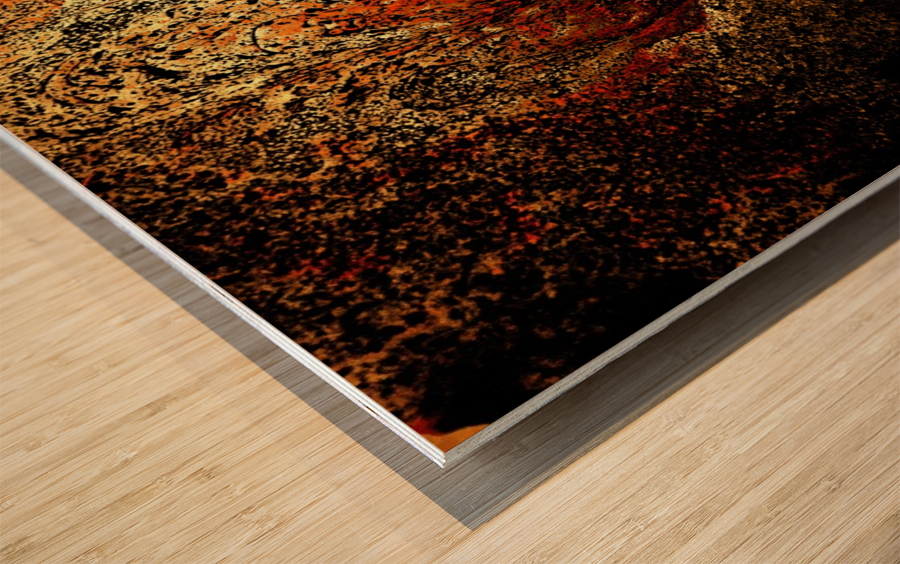 Bubbles Reimagined 94 Wood print