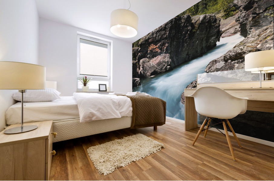 Glacial Mural print
