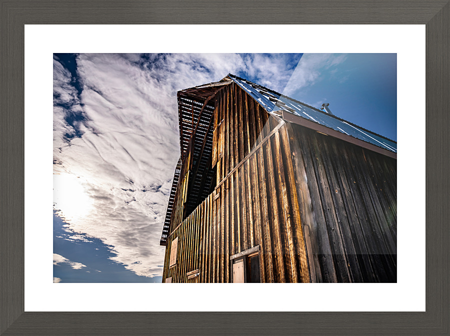 Country Barn Picture Frame print