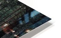 Forest Mist Wide HD Metal print