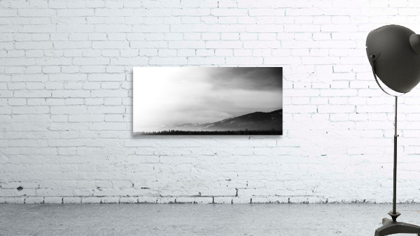 Bitterroot Mountains BW Wall Preview