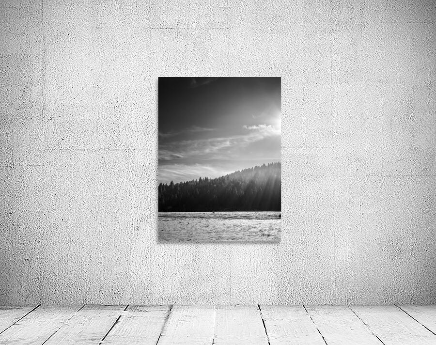 broken light bw Wall Preview