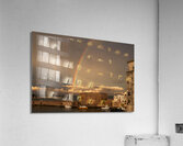 Rainbow Harbor Acrylic Print