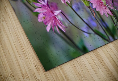 Pink flowers Vetre puzzle