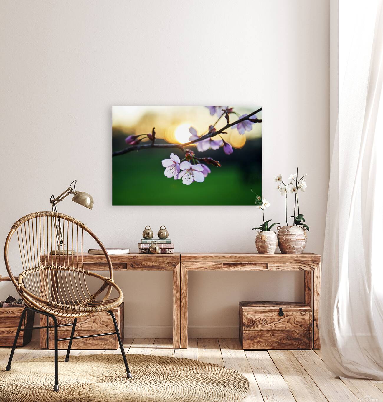 Sunset Blossoms Reproduction