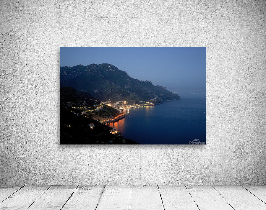 Coastal Nightscape Wall Preview