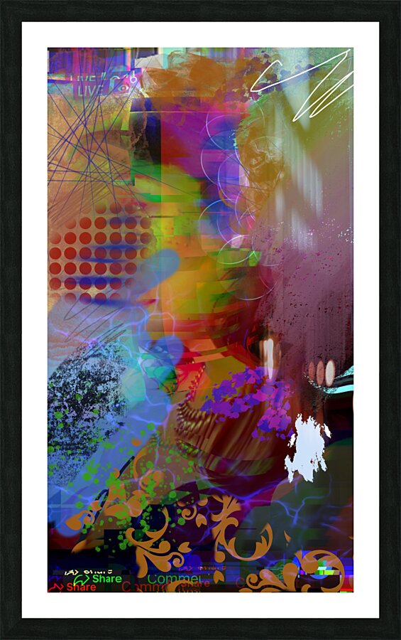 Color Day Picture Frame print