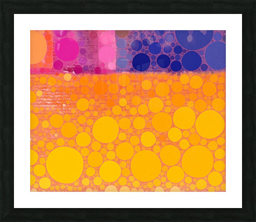Summer Drink Picture Frame print