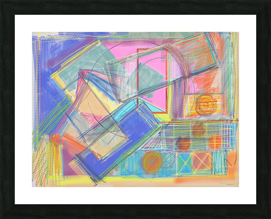 It Begins Like This Picture Frame print