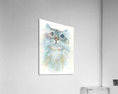 Cat TV Fan Acrylic Print