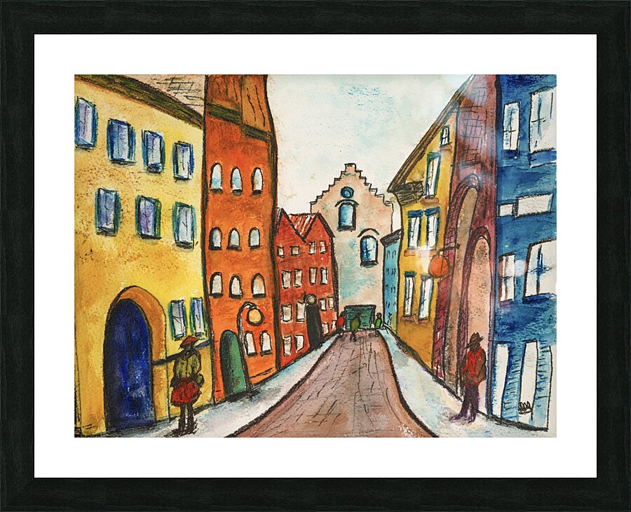 Coppenhagen 4 Picture Frame print