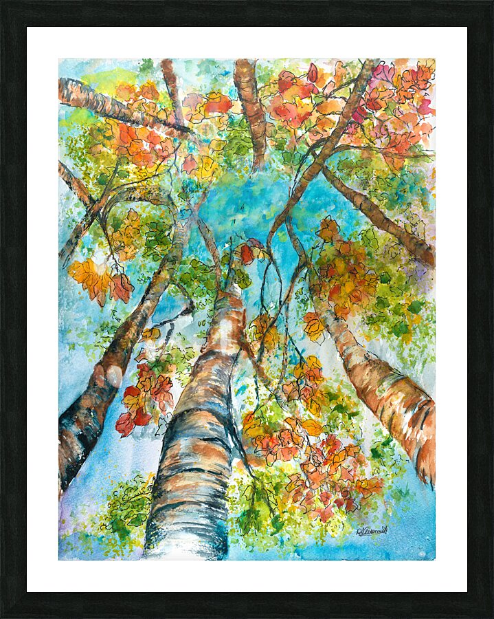 Look Up Picture Frame print