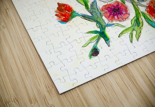 Flowers  Debbie Arsenault puzzle