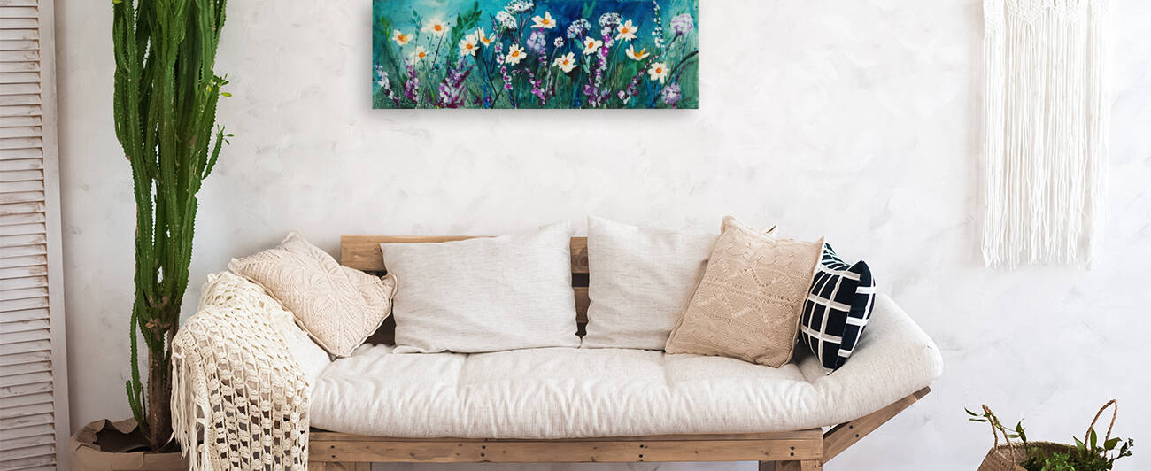 Garden Daisies by Debbie Arsenault