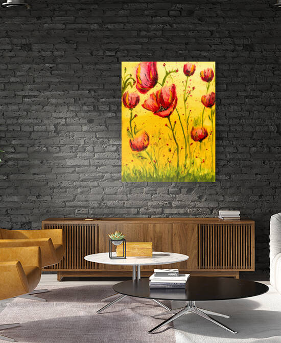 Poppies by Debbie Arsenault