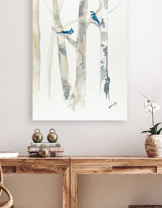 Debby s Blue Birds by Debbie Arsenault