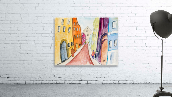 Coppenhagen Street Abstract Wall Preview