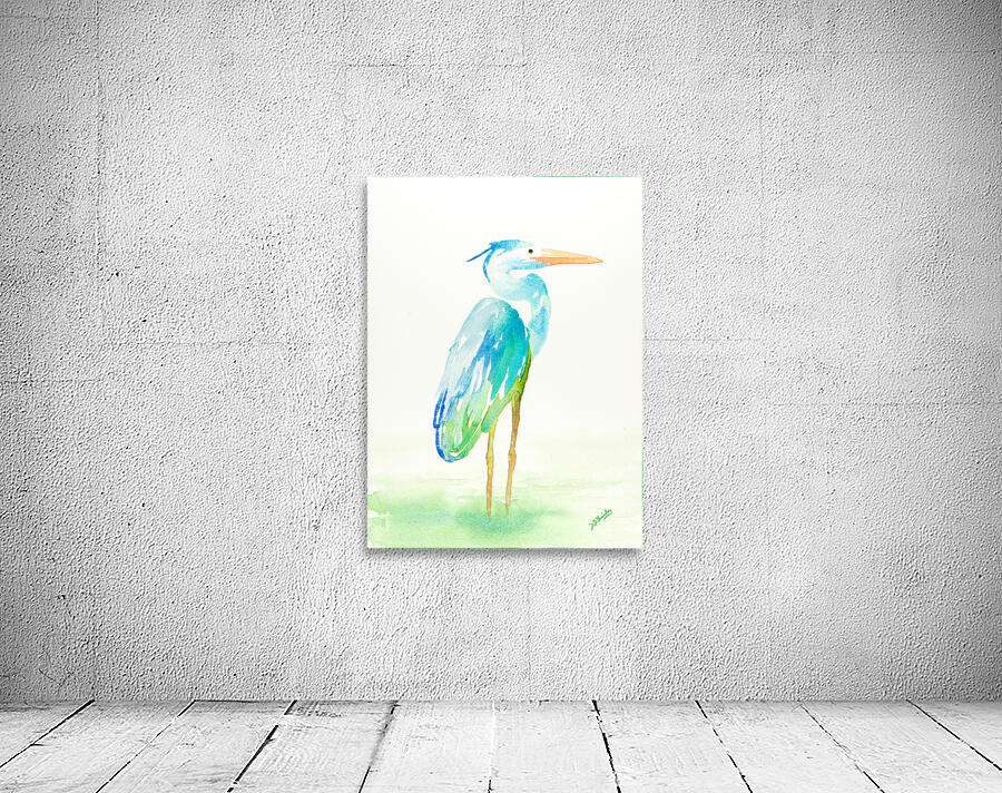 Debbys Blue Heron Wall Preview