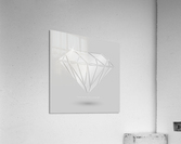 diamond Acrylic Print