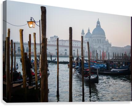 Twilight in Venice Canvas Print