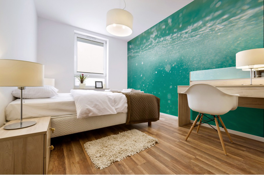 Aquamarine Mural print
