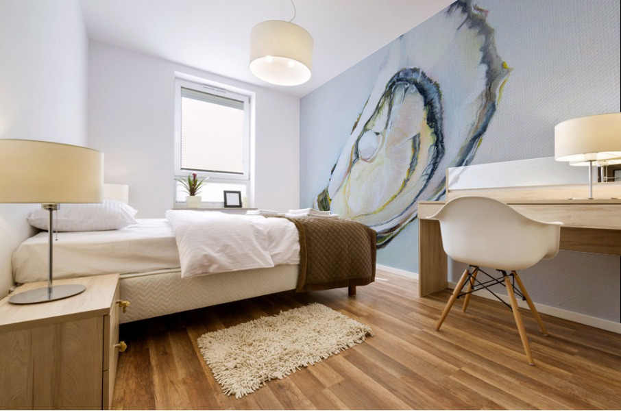 Oyster Mural print