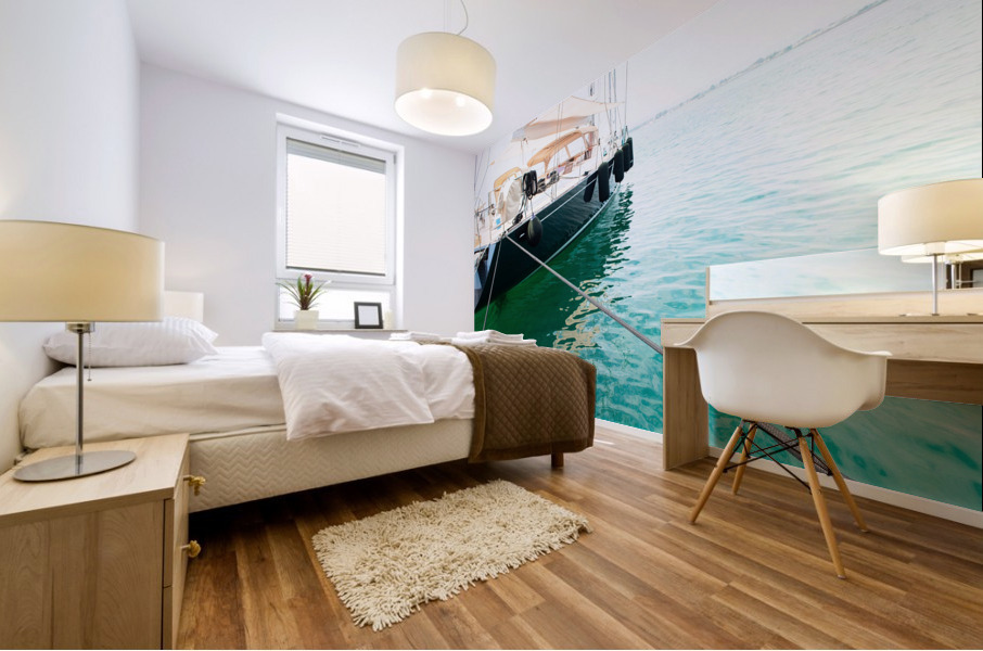 Turquoise dreams Mural print