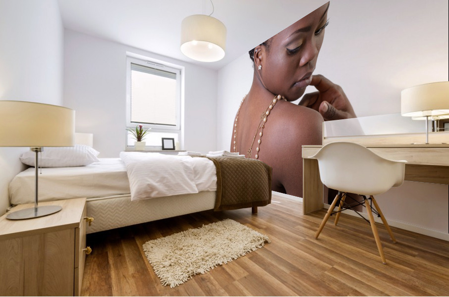 Fashion model Mural print