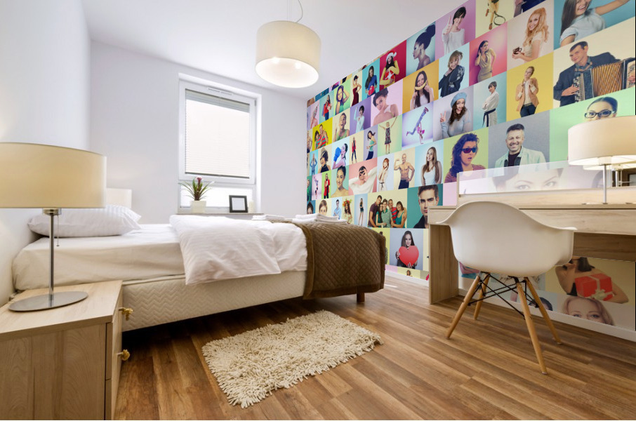 People Mural print