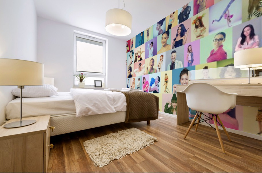 People Mural print
