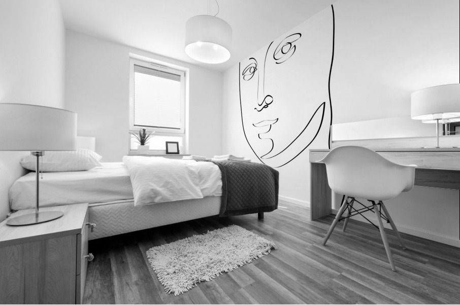 Mona Lisa Mural print