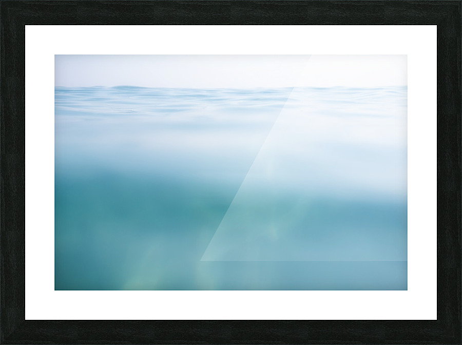 Deep calm sea Picture Frame print