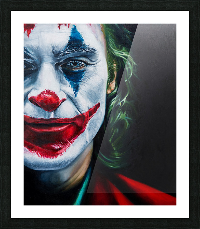 Joker Picture Frame print
