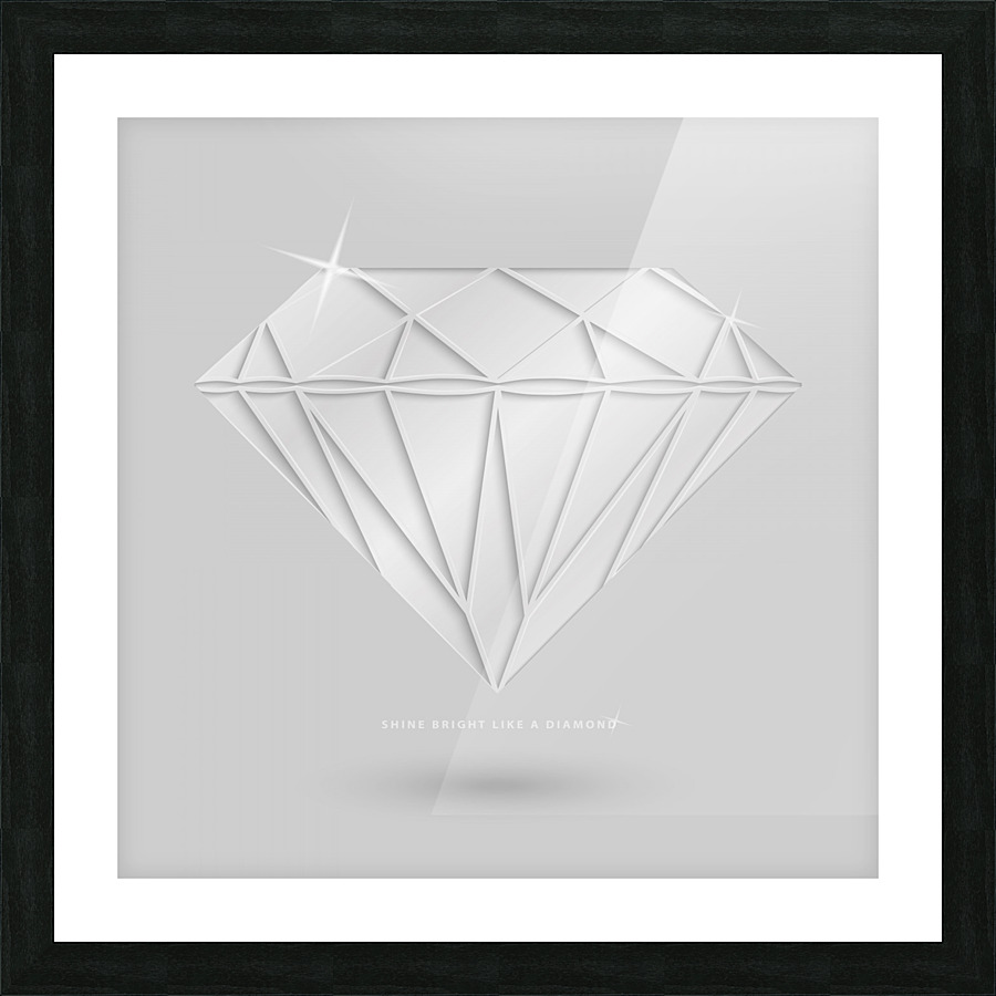 diamond Picture Frame print