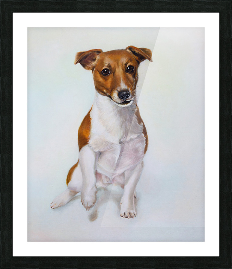 Dog Picture Frame print
