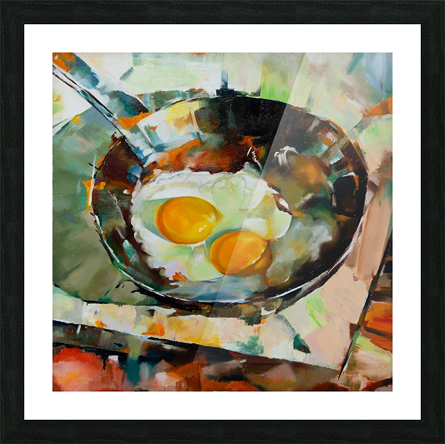 Fried eggs Picture Frame print