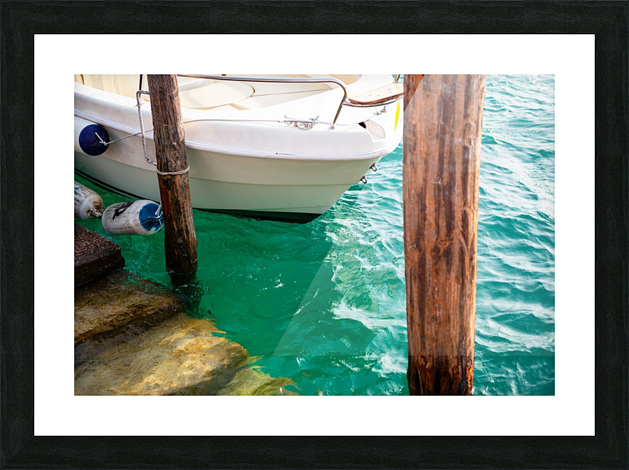 Turquoise Picture Frame print
