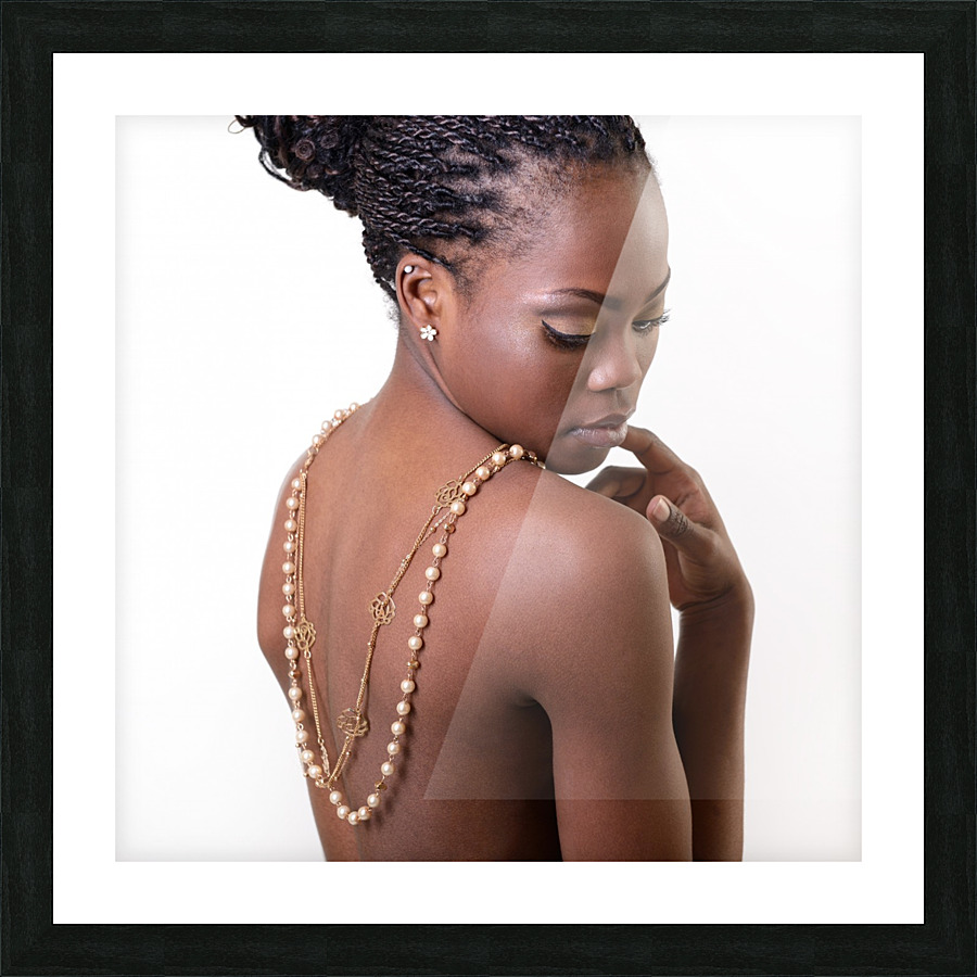 Fashion model Picture Frame print