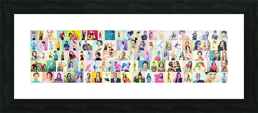 People Picture Frame print