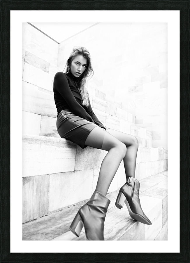 Fashion model Picture Frame print