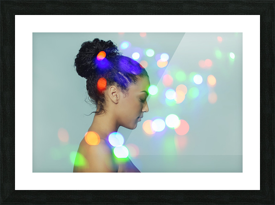 Mental light Picture Frame print