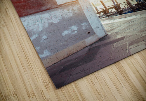 Venice sunrise Aquamarine puzzle